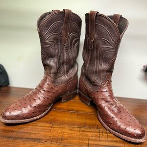 Tecovas Ostrich Boots